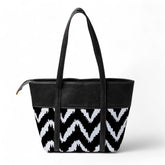 Zigzag Tote - Black